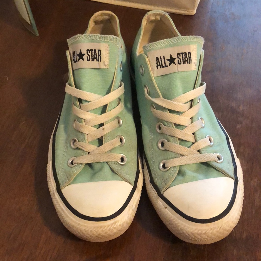Mint Converse All Stars - Picture 2 of 3